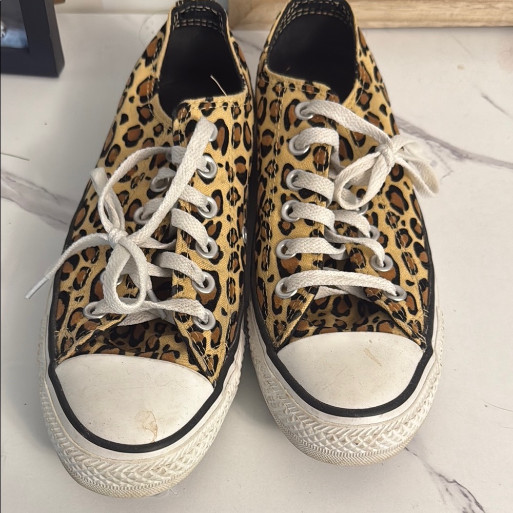 Converse Wild Animal Print Sneakers